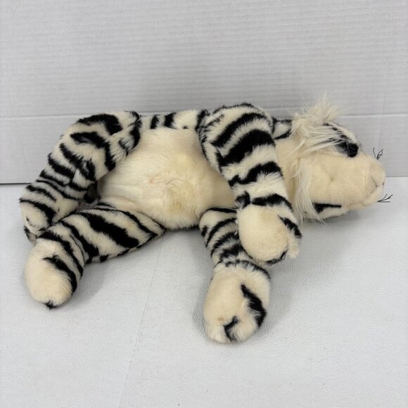 Ty Classic Streaks White Siberian Tiger Plush Stuffed Animal Toy Vintage 2003 - Picture 9 of 13